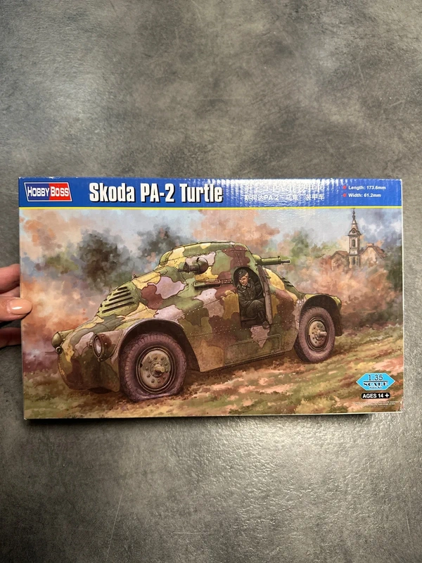 Skoda PA-2 Turtle - HobbyBoss