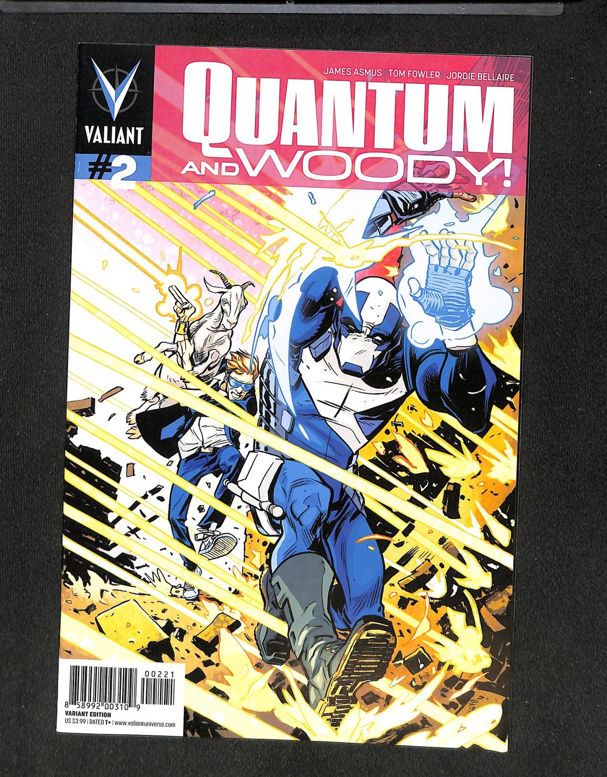 Quantum And Woody #2 Cover B Variant Valiant Entertainment
