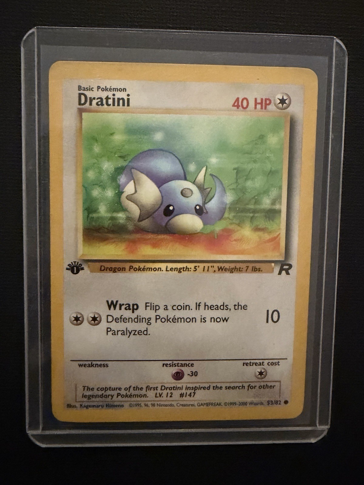 Dratini 53/82 Team Rocket Regular