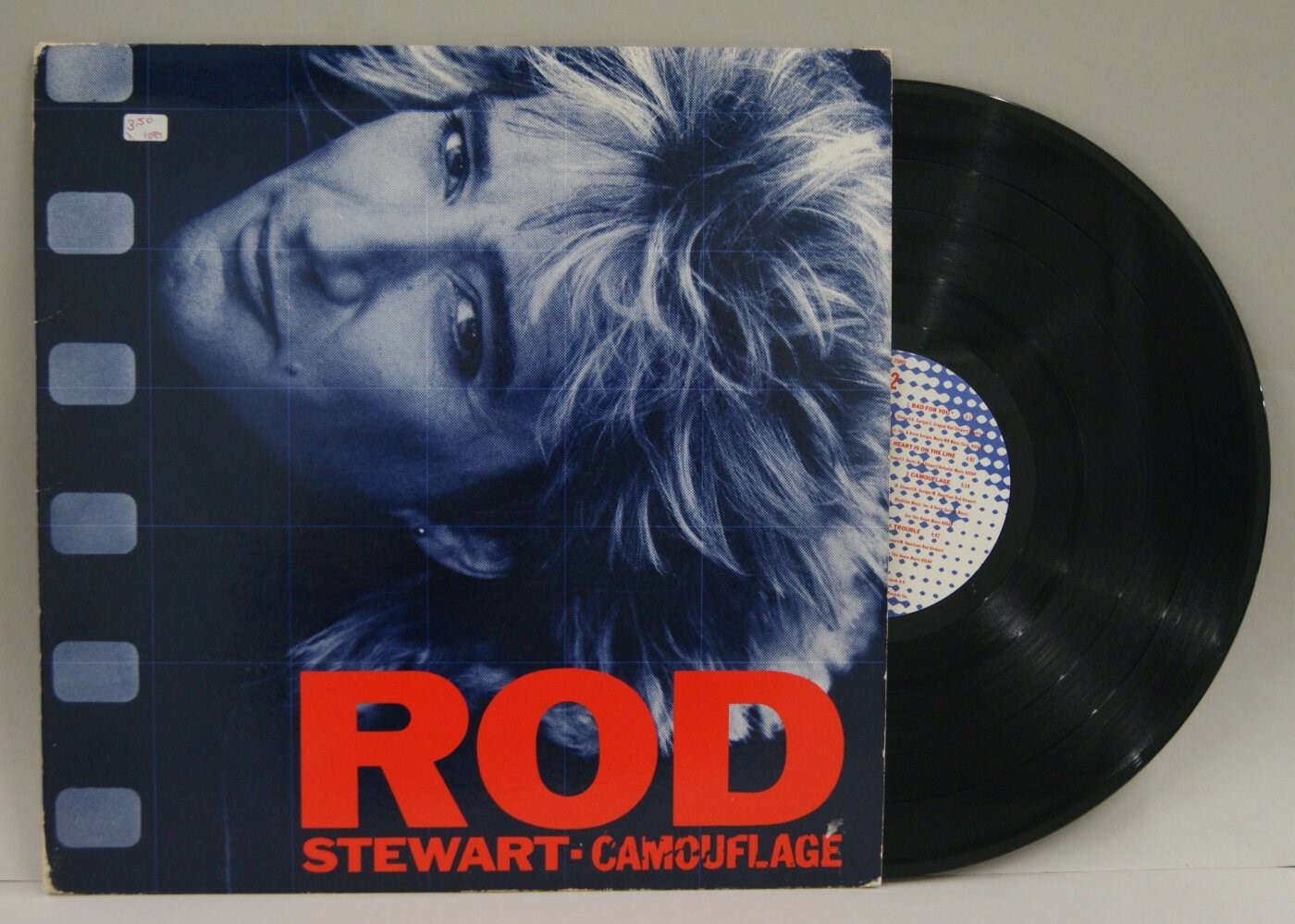 Rod Stewart - Camouflage - Vinyl LP - 1984 - Warner Bros Records, VG+/VG+ R-0594