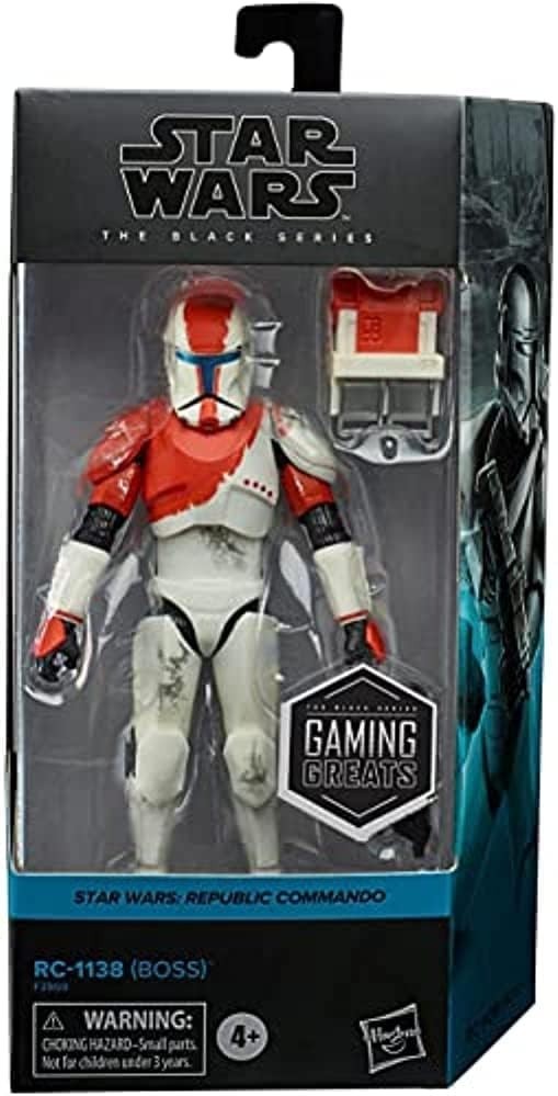 Star Wars RC-1138 Boss Republic The Black Series Modellino Soldato Rosso
