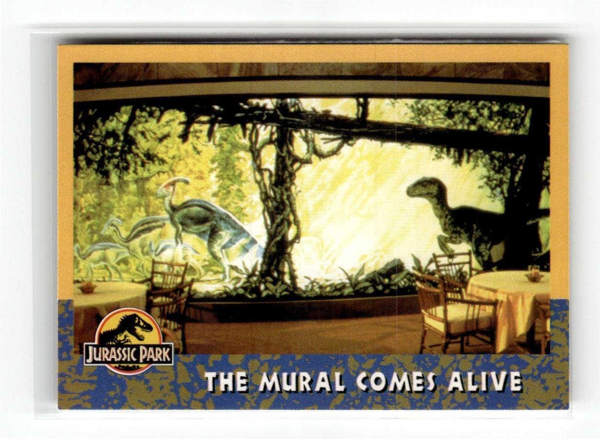 Carta Topps Jurassic Park 1993