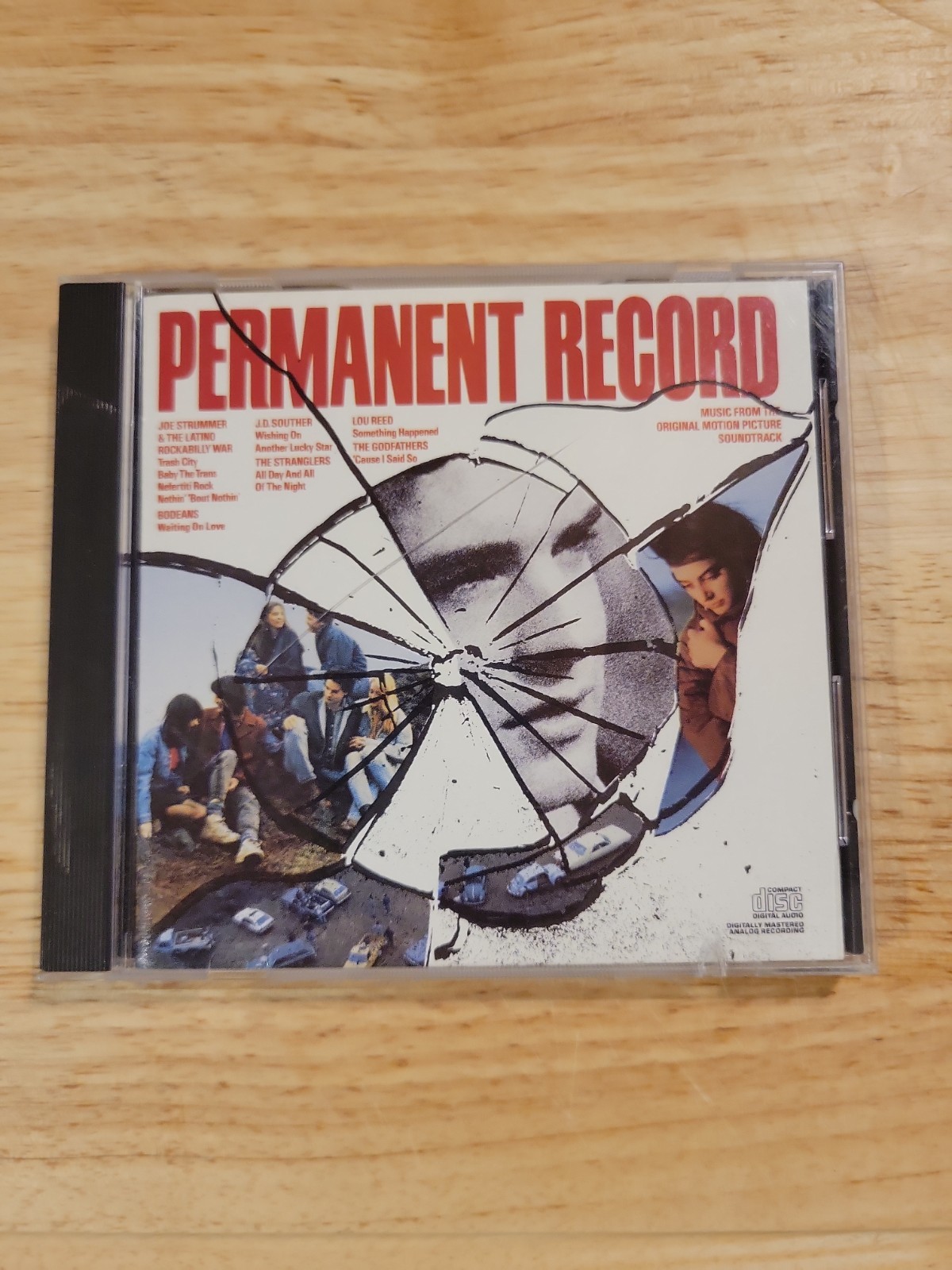 PERMANENT RECORD OST SOUNDTRACK (1988; Joe Strummer/Stranglers/Lou Reed) [CD]