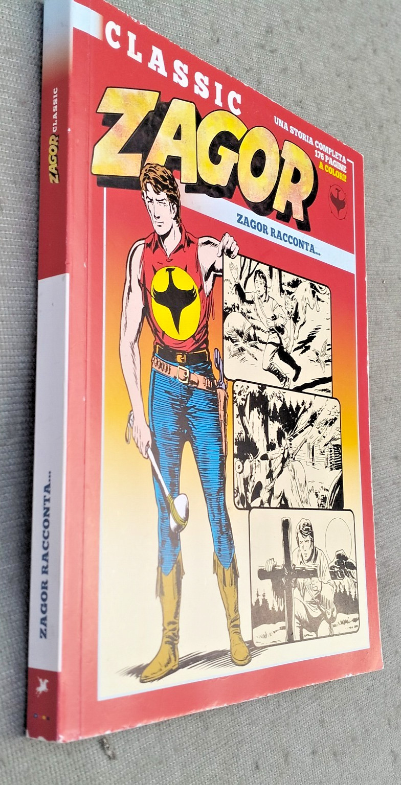 ZAGOR CLASSIC # 69 - ZAGOR RACCONTA -   SERIE A COLORI - OTTIMO