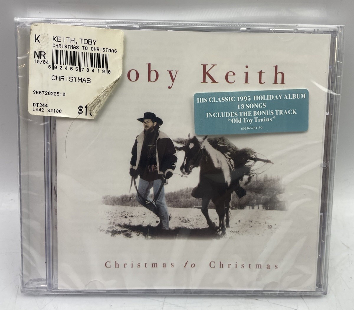 ⭐ Christmas to Christmas (CD, 2024) Toby Keith Holiday - NEW / FACTORY SEALED ⭐