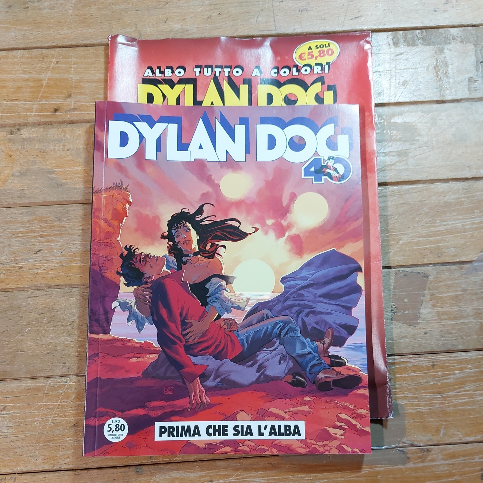 PRIMA CHE SIA L'ALBA - Dylan Dog n. 481 copertina cestaro Sergio bonelli