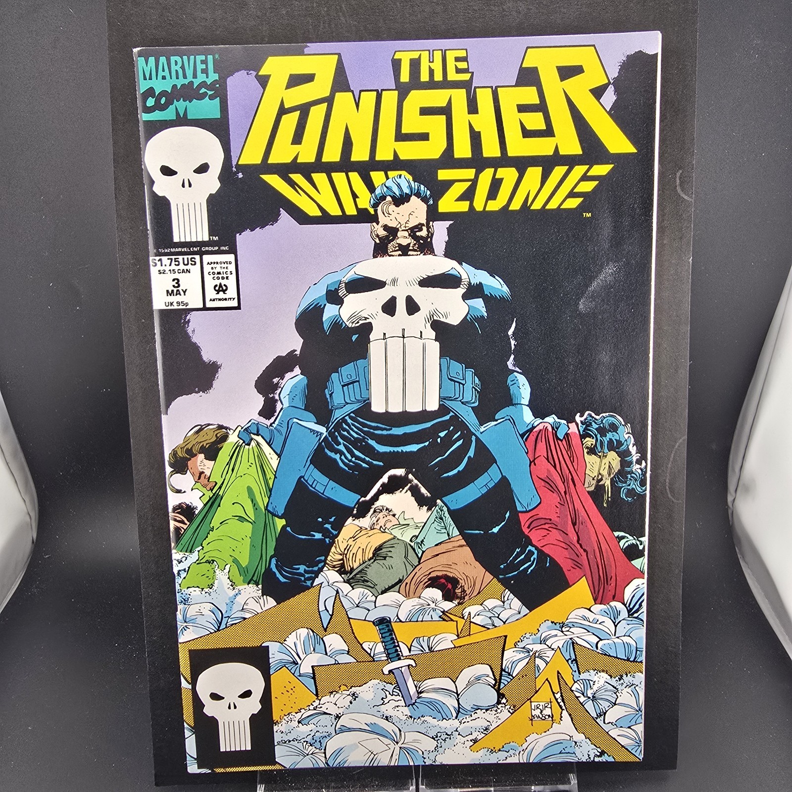 The Punisher War Zone #3 (1992 Marvel) NM 9.4+ High Grade Chuck Dixon Romita Jr