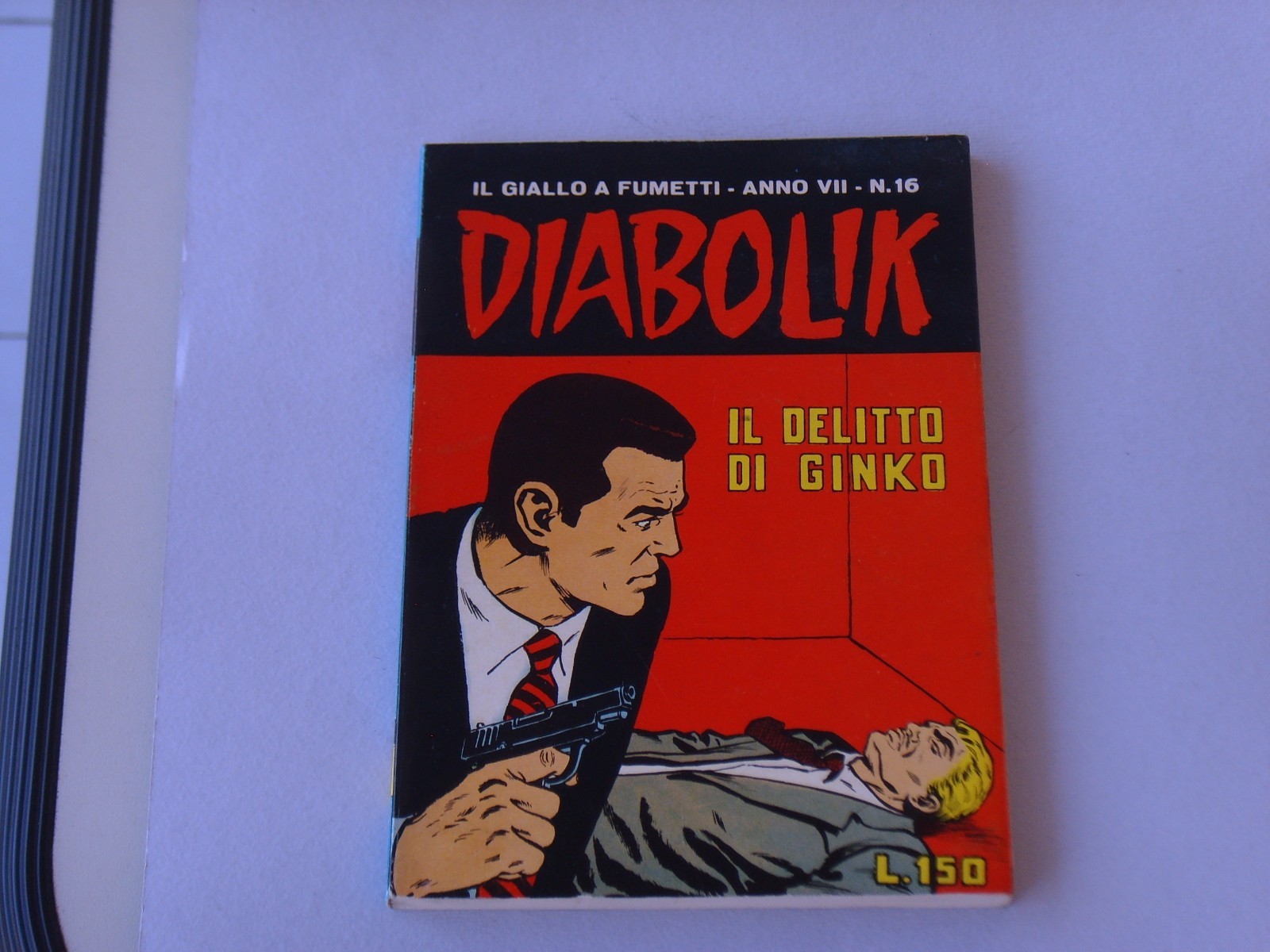 DIABOLIK ANNO VII N 16 EDICOLA