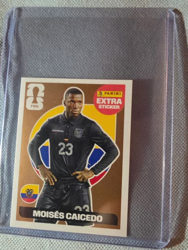 Moisés Caicedo Bronze Extra Sticker