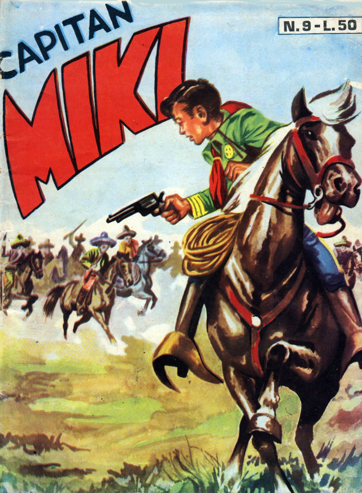CAPITAN MIKI ALBO D'ORO I SERIE N. 9