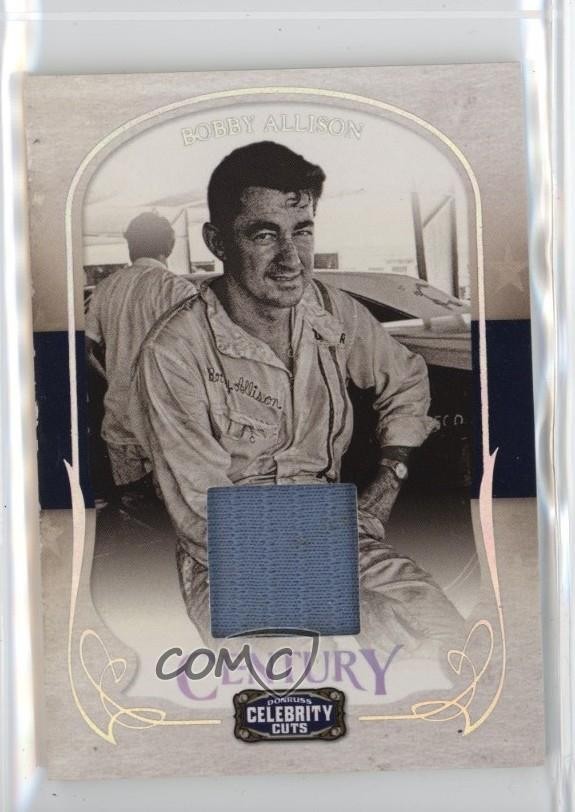 2008 Donruss Americana Celebrity Cuts Century Materials Bobby Allison HOF g2u