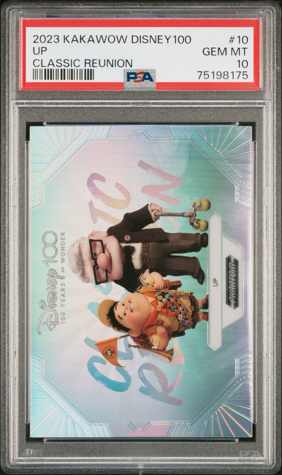 2023 Kakawow Disney 100 Up Classic Reunion Gem Mint PSA 10! Only Pop 8!