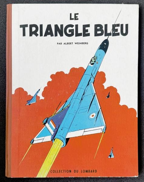 EO Dan Cooper 1 Le triangle bleu - EO française (Weinberg) (TBE+)