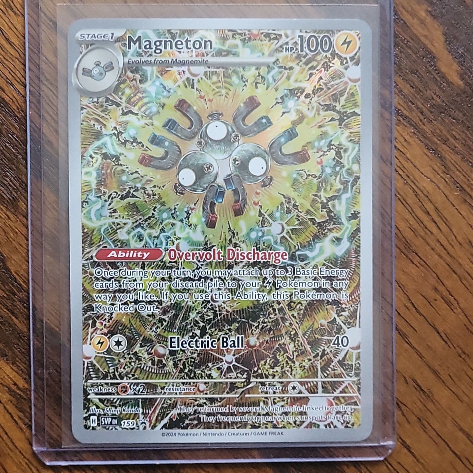 Magneton 159 Sv: Scarlet & Violet Promo Cards Holo