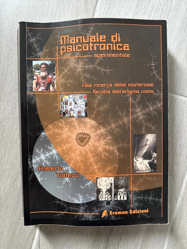 Libro Manuale di Psicotronica sperimentale di Roberto Volterri