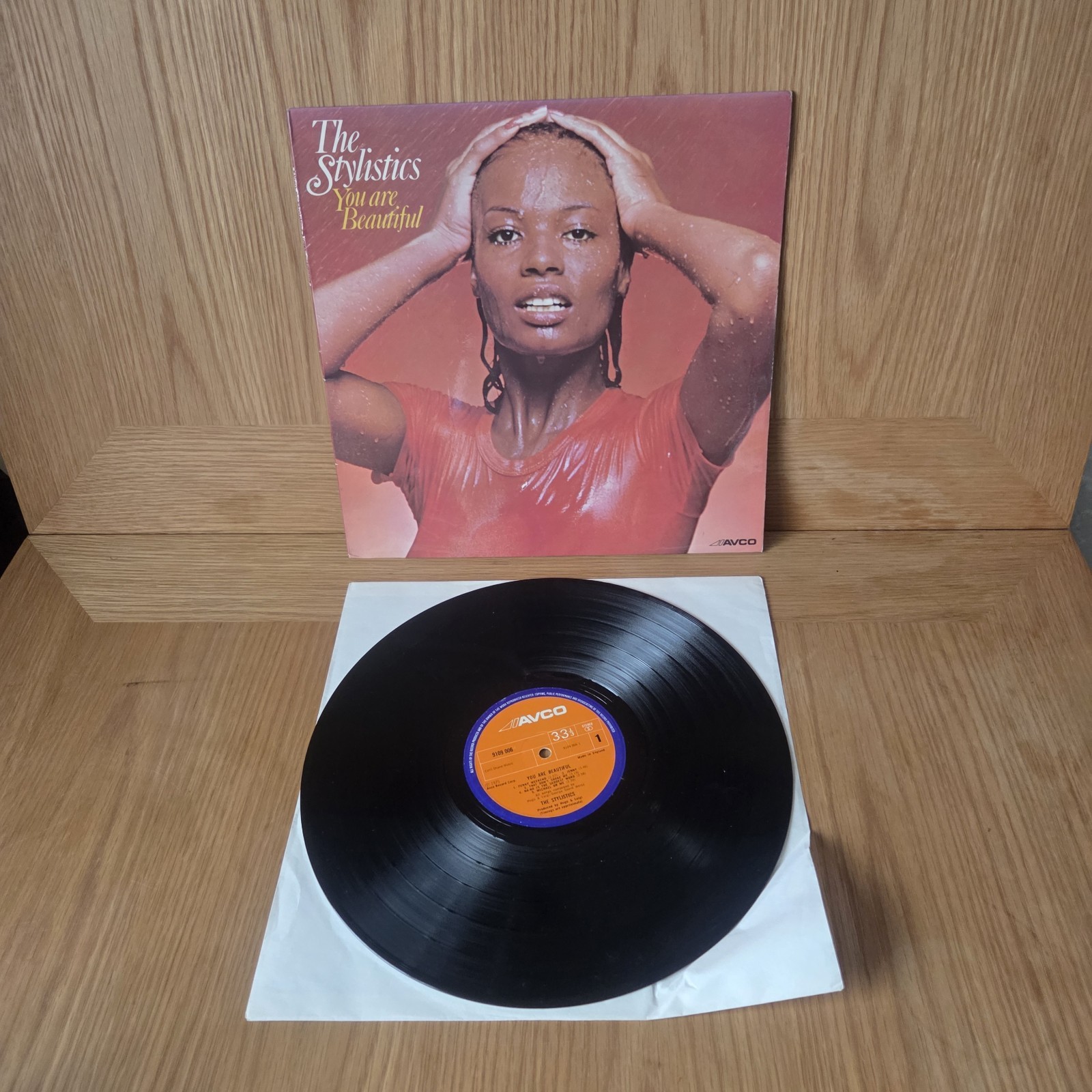 STYLISITCS You Are Beautiful LP UK  pressing 1975 Soul R&B Motown 