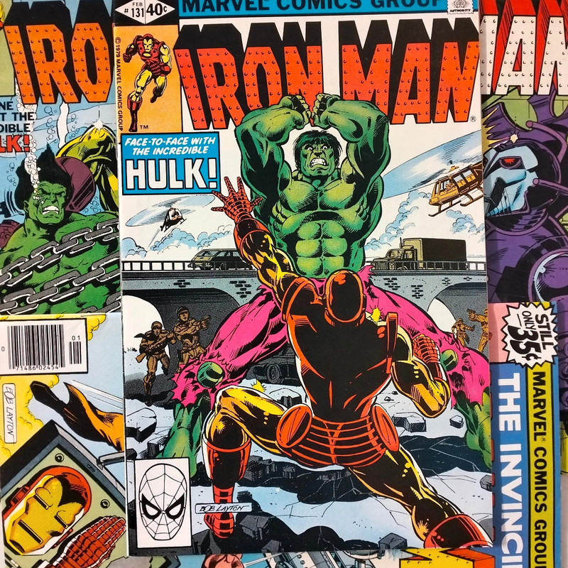 Iron Man (1968) #118,129,131,132
