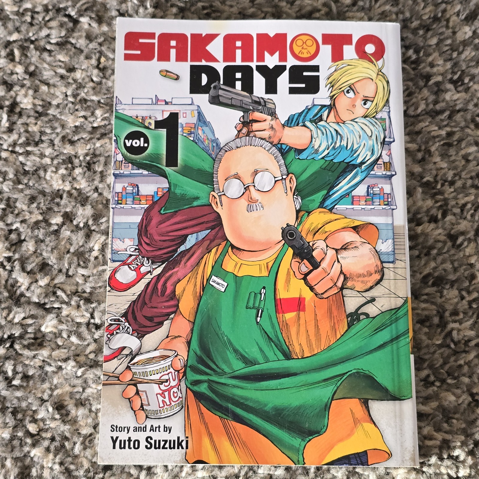 Sakamoto Days Vol 1 Manga Inglese Viz Media Shonen Jump Paperback Yuto Suzuki