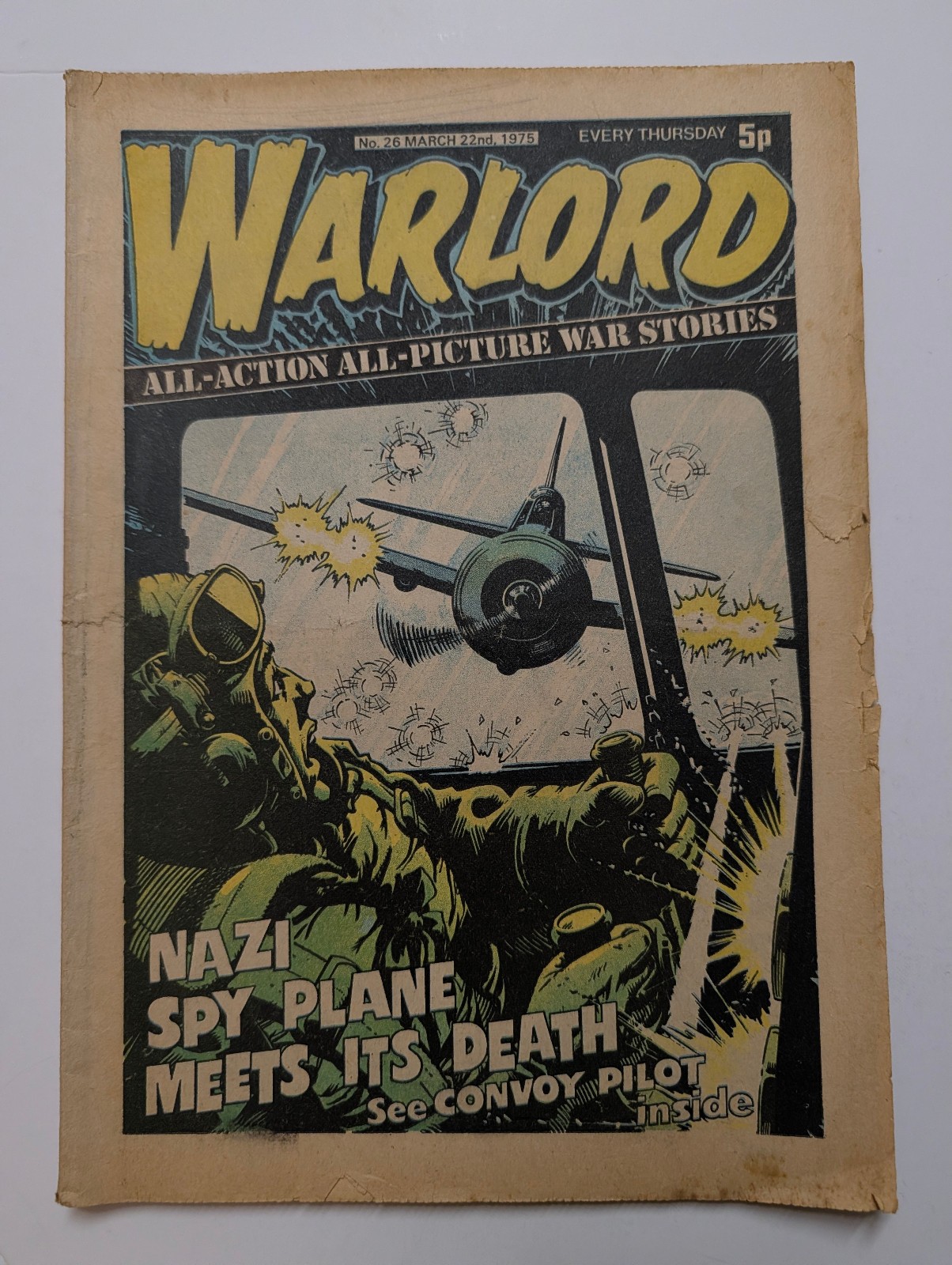 Warlord Comic No 26, March 22nd 1975.