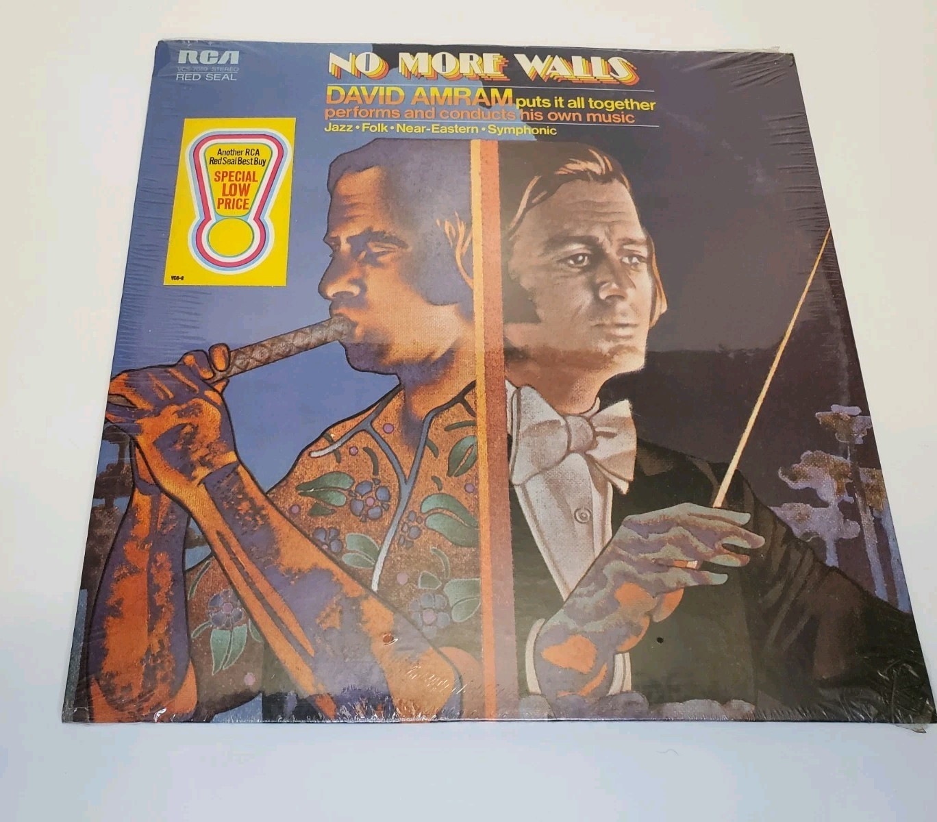 DAVID AMRAM "No More Walls" SEALED 1971 RCA VCS7089 2x Vinyl LP Jazz/Folk/Orch.