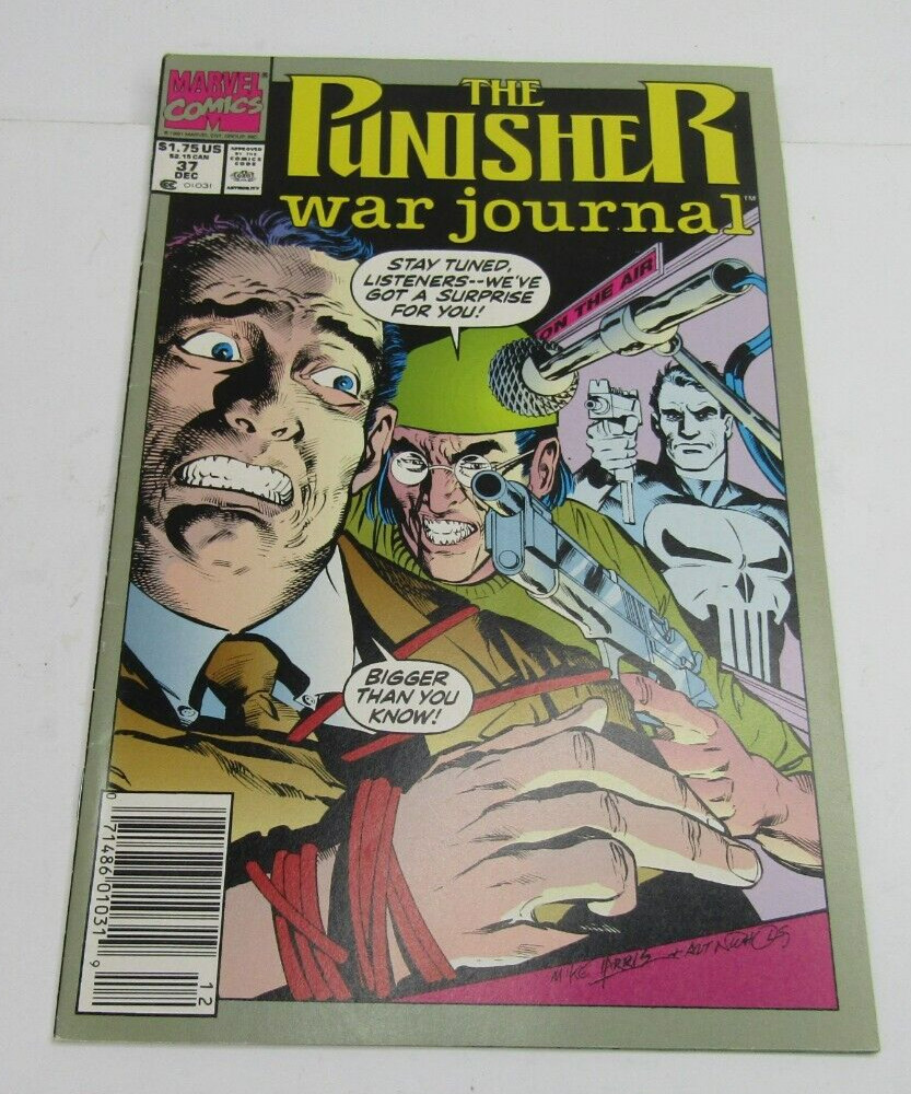 Marvel Comics The Punisher War Journal #37 dicembre 1991