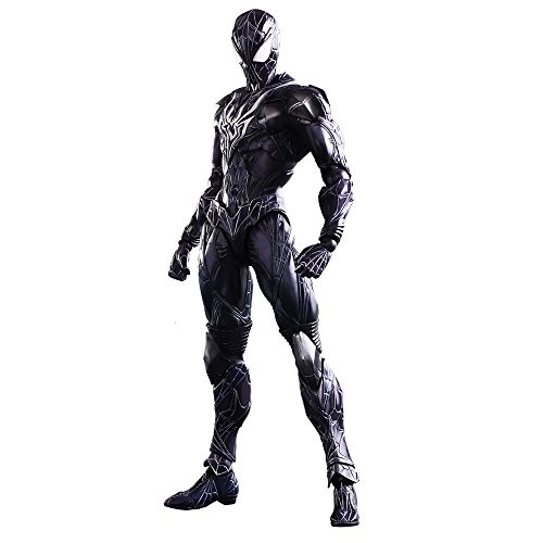 MARVEL UNIVERSE VARIANTE PLAY ARTS Kai Spider-Man COLORE LIMITATO VER. Statuina in PVC