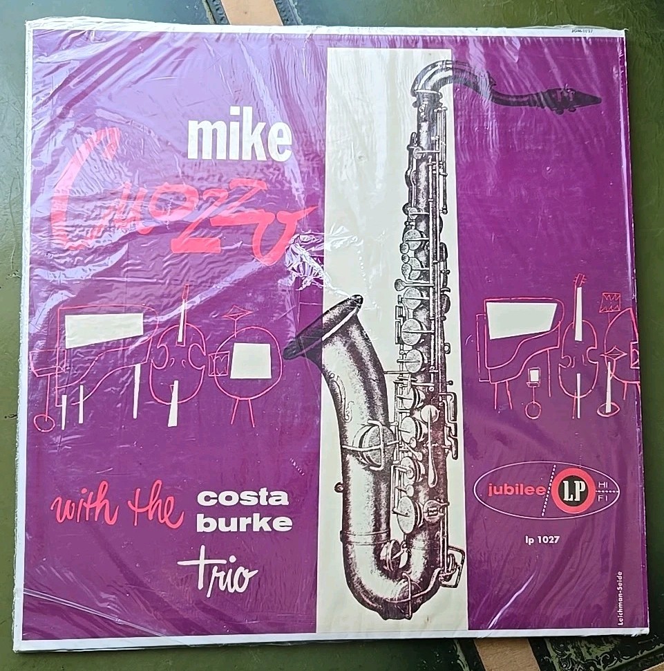 VTG Mike Cuozzo Costa-Burke Trio Vinyl Record 12" LP 33 RPM Jubilee JGM 1027