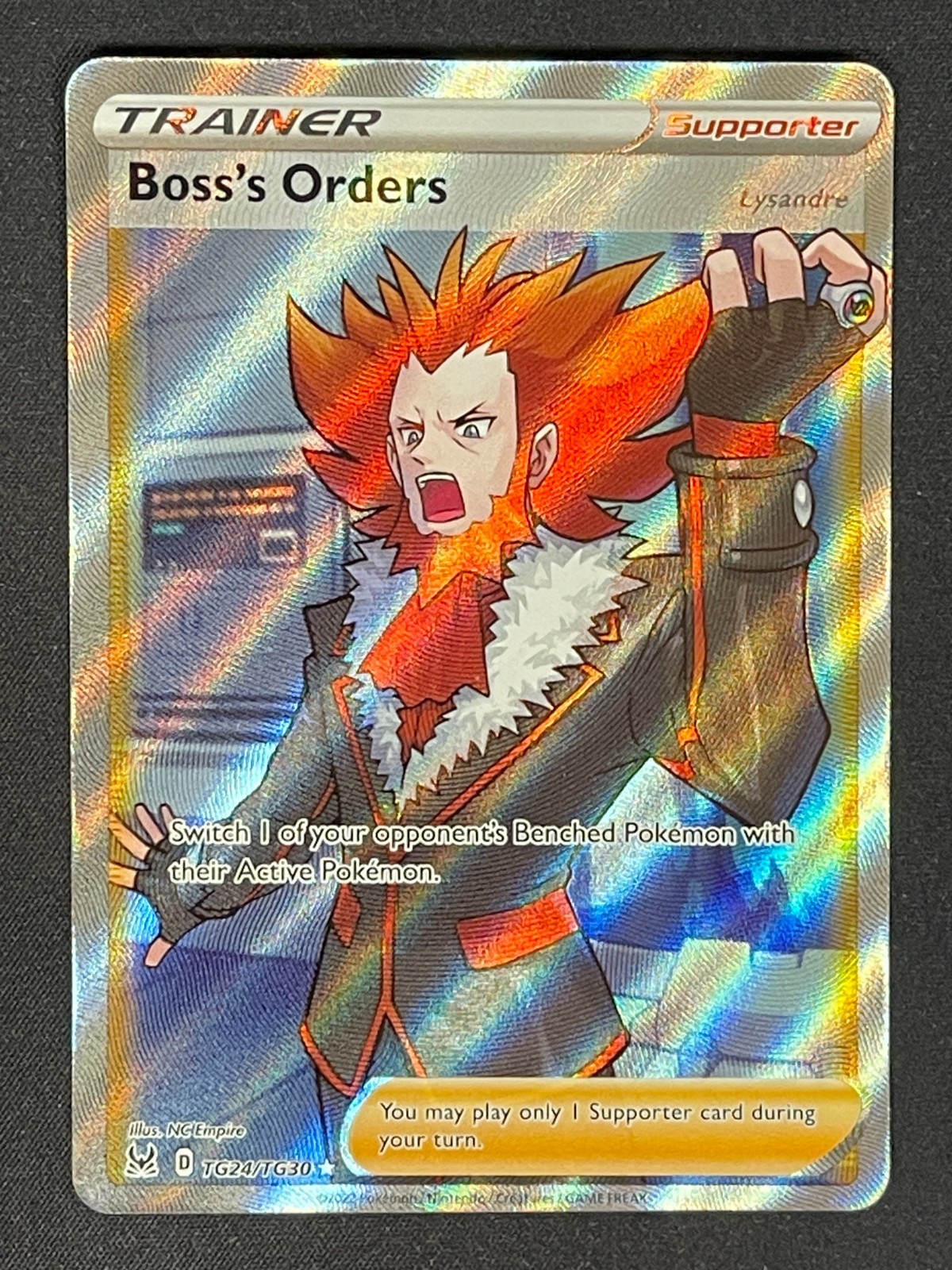 Comando del Boss TG24/TG30 Origine Perduta Inglese NM Pokemon