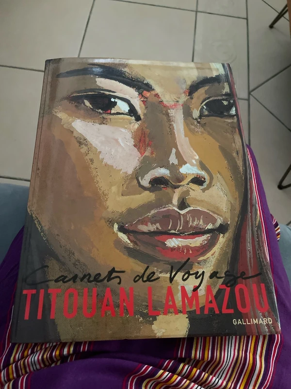 Livre illustration Titouan lamazou carnet voyage