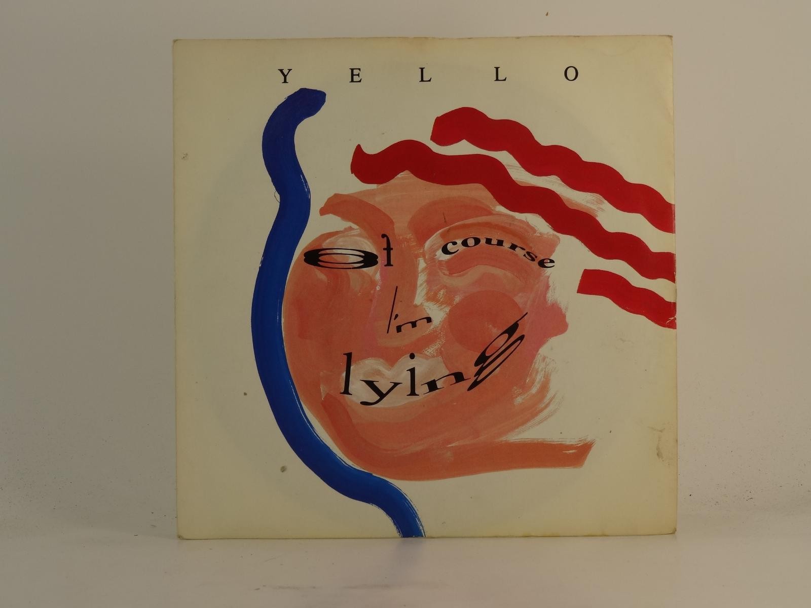 YELLO OF COURSE I'M LYING (78) 2 Track 7" Single including Picture Sleeve MERCUR