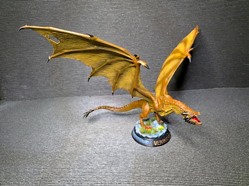 Miniatura Dragão Vermithor HOTD