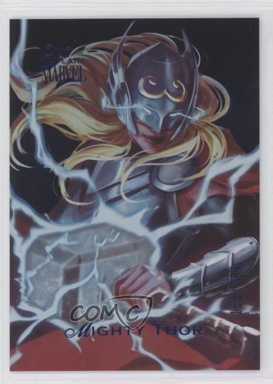 2023 Flair Marvel Winter 168/199 Mighty Thor Diego Lopez #3 1a4x