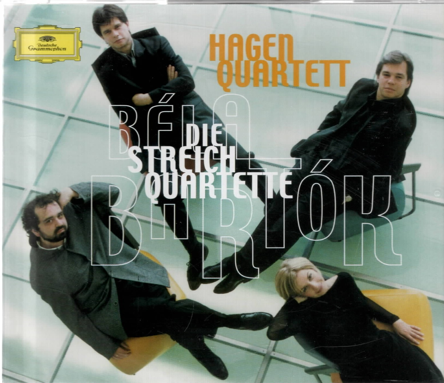 2 CDs Bela Bartok DIE STREICHQUARTETTE Hagen Quartett | CDs neuwertig (C8946)