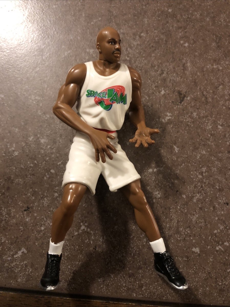 Charles Barkley 1996 Space Jam Looney Tunes Playmates Toys Modellino Vintage