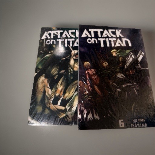 Attack on Titan vol 6 e 7