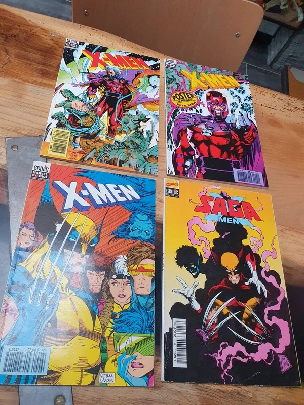 bd x men marvel semics avec poster strange