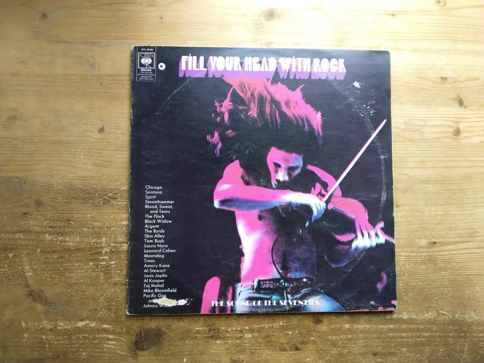 Fill Your Head With Rock VG 2 x Vinyl LP Record Album SPR 39/40 & Booklet (S1)