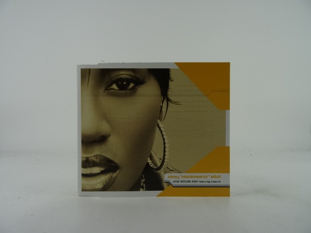 MISSY "MISDEMEANOR" ELLIOTT FT LUDACRIS ONE MINUTE MAN (C83) 3 Track CD Single p