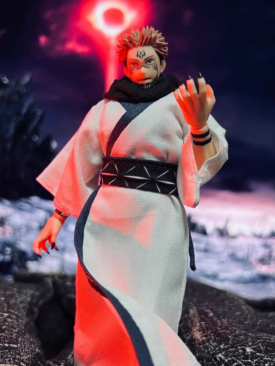 Completo personalizzato 1/12 per S.H. Figuarts Personaggio Sukuna Jujutsu Kaisen 5,9" (senza figurina)