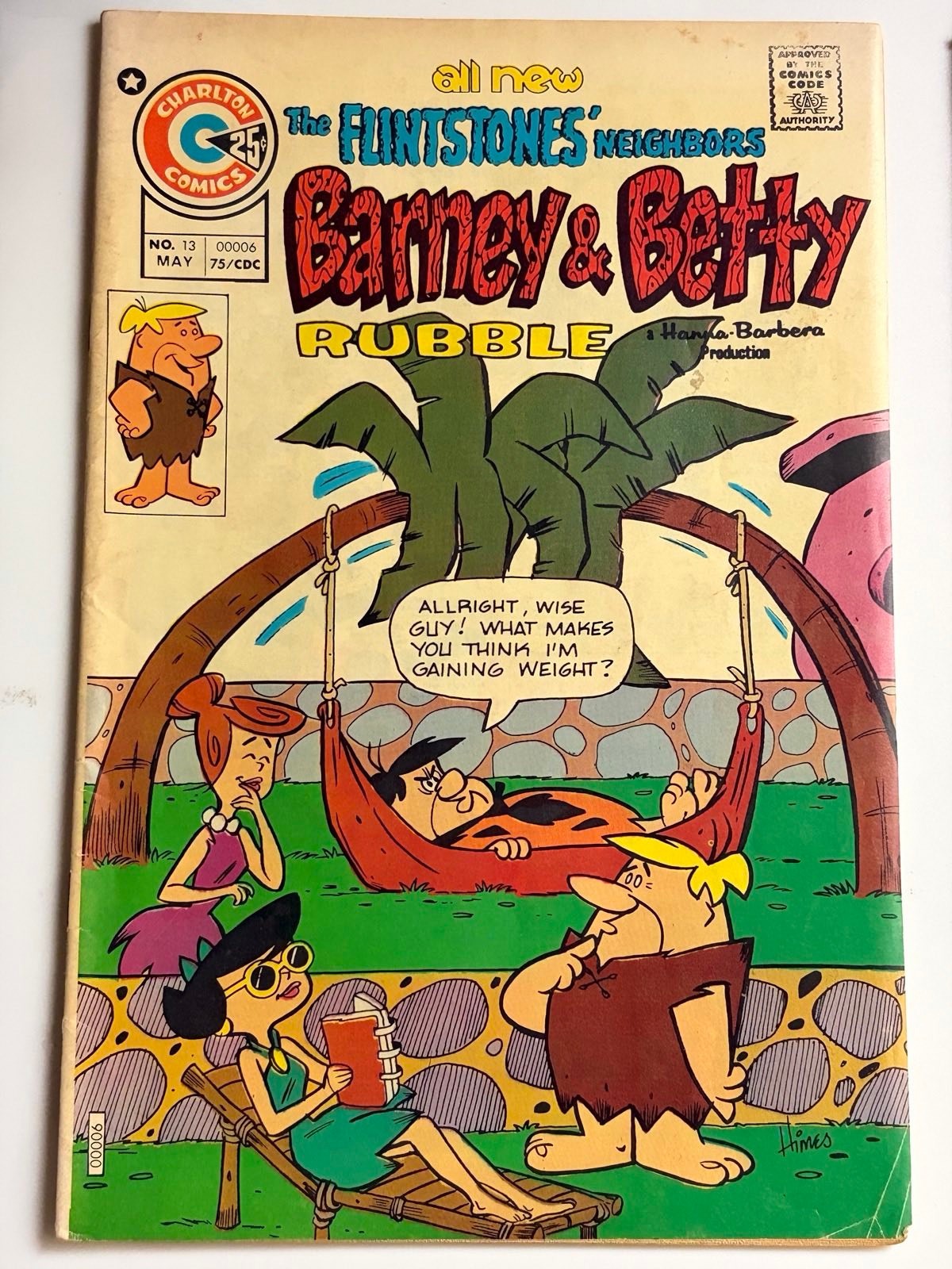 Barney & Betty Rubble #13 (1975) in 4.0 molto buono - spedizione illimitata