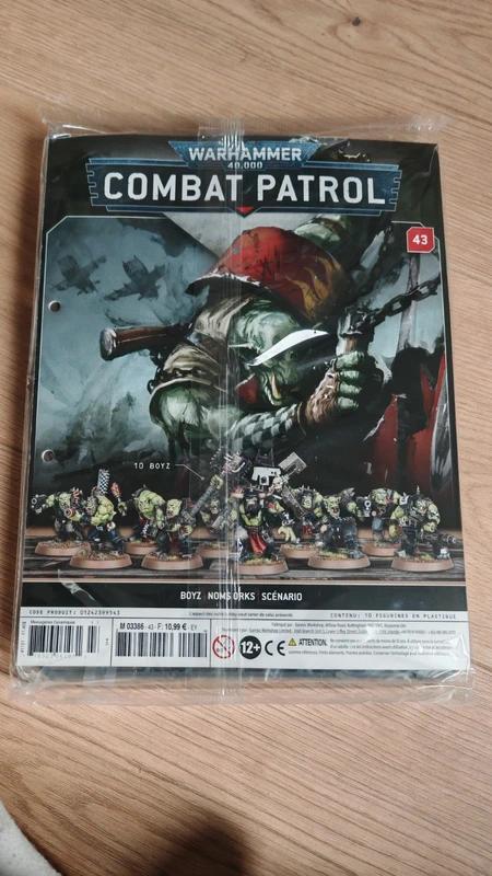 Warhammer 40K 10 Ork Boyz – Combat Patrol n°43 neufs