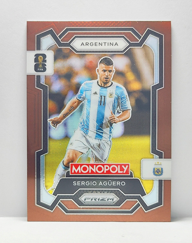 🇦🇷 Kun Agüero /299 Panini Prizm Monopoly