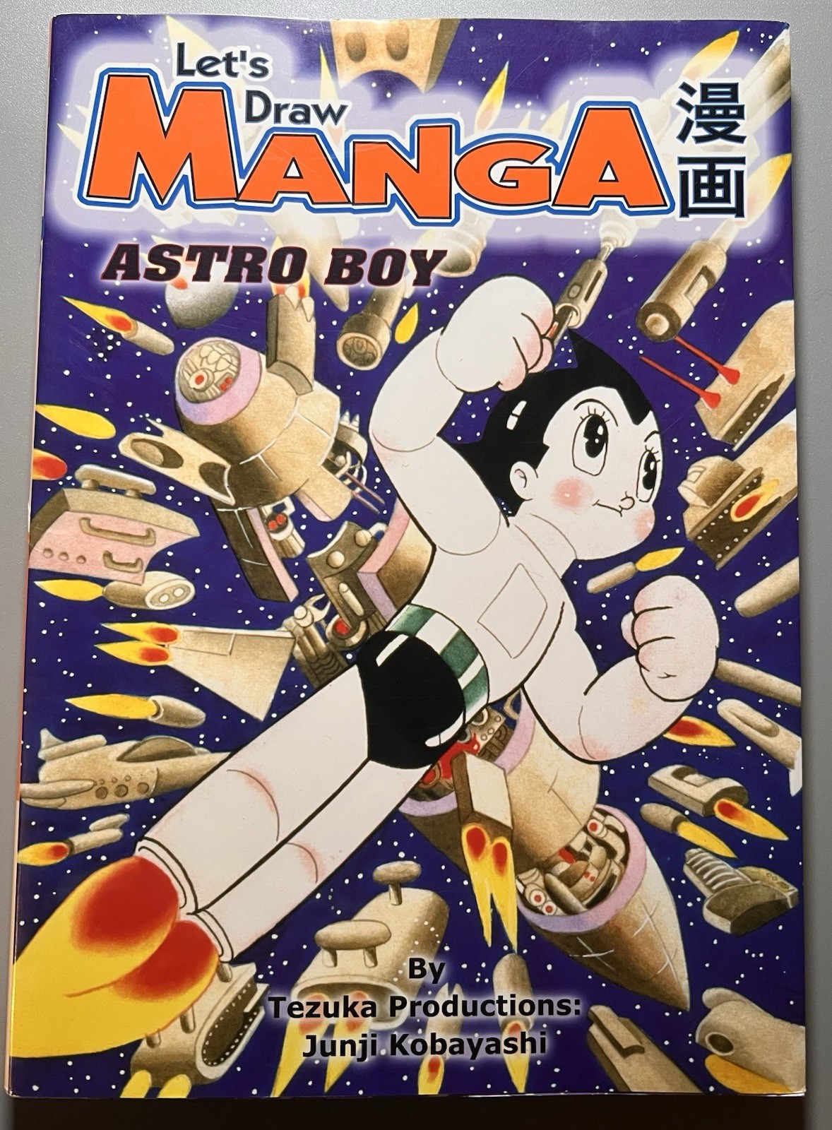 Let's Draw Manga Astro Boy Prima Edizione 2004 Junji Kobayashi Osamu Tezuka Fuori Produzione