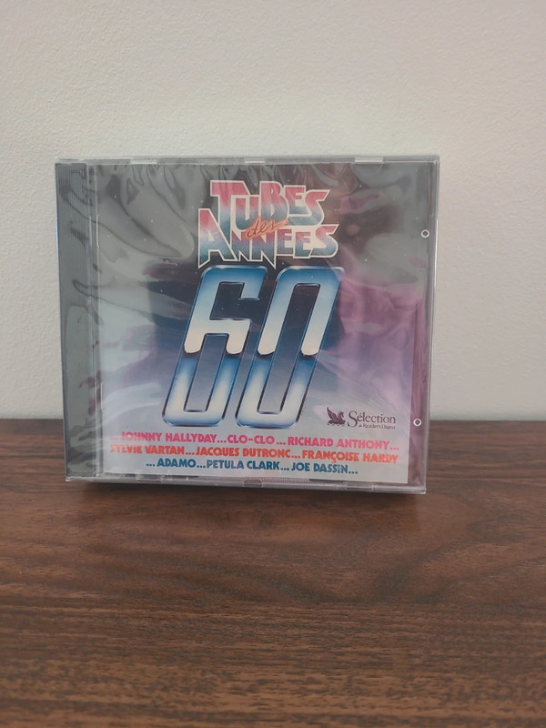 Lot de 5 cd tubes des années 60 neuf