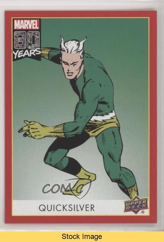 2019 Upper Deck Marvel 80th Anniversary Retro Quicksilver #31 READ i1f