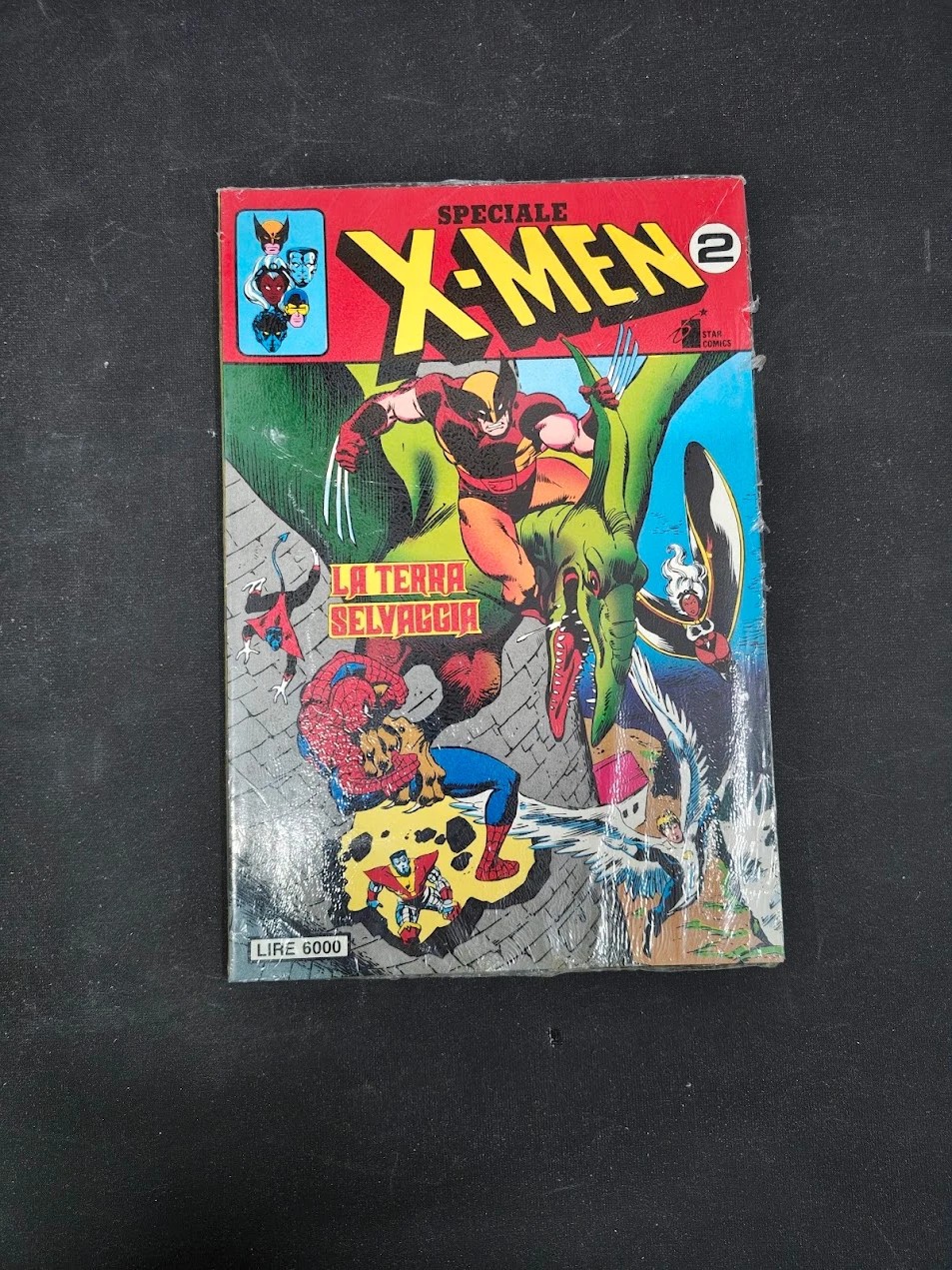 Fumetto Speciale X-Men N. 2 La Terra Selvaggia Star Comics 1991 Vintage
