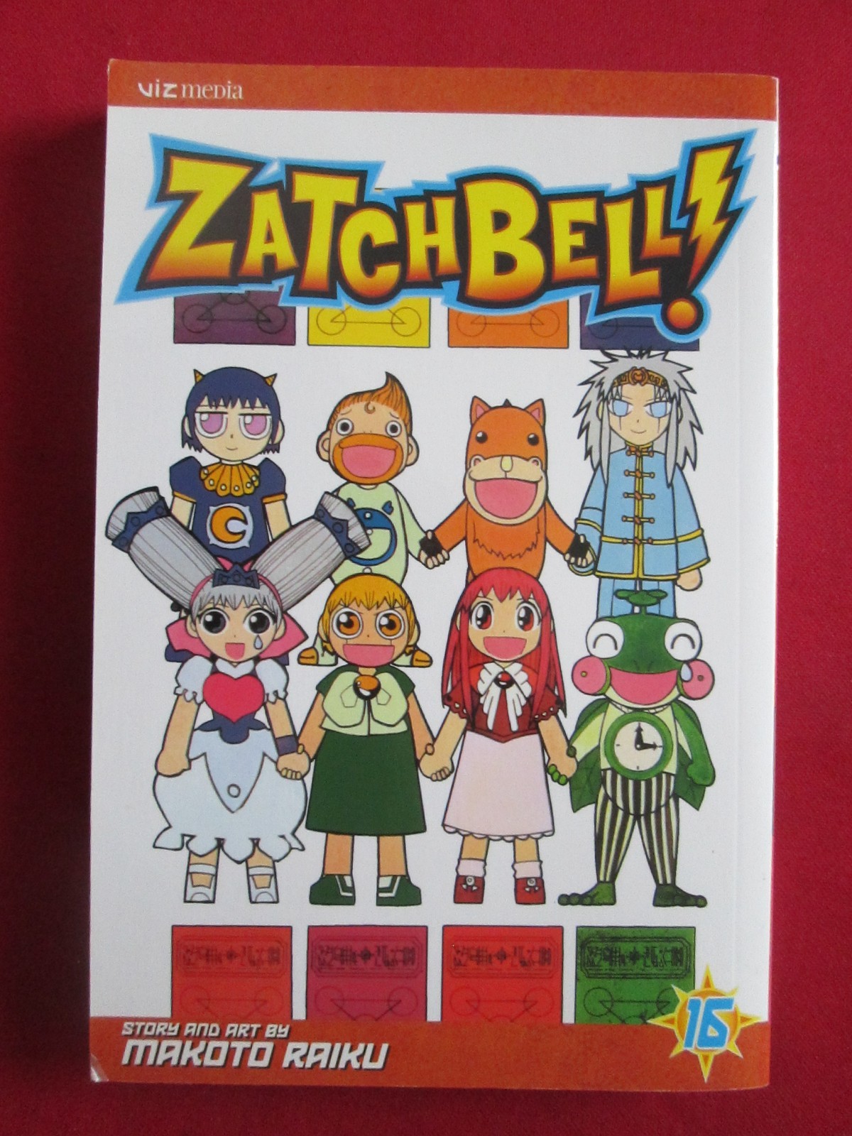 Zatch Bell Manga Volume Vol 16 Viz Media Makoto Raiku