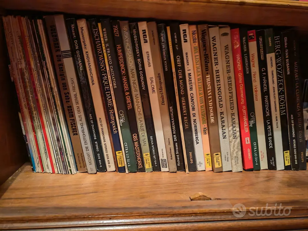 Vinili e Cd opere liriche e classica