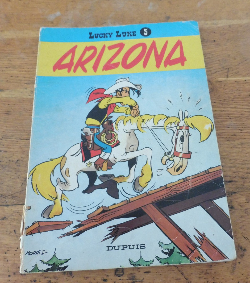 bd souple complette lucky luke 1969 arizona