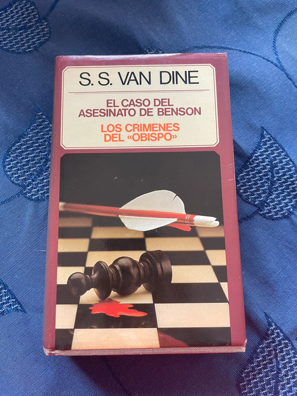 Libro “ El caso del asesinato de Benson” de S. S. Van Dine